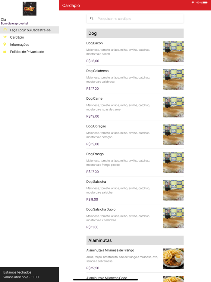 Chefff Lanches e Refeições