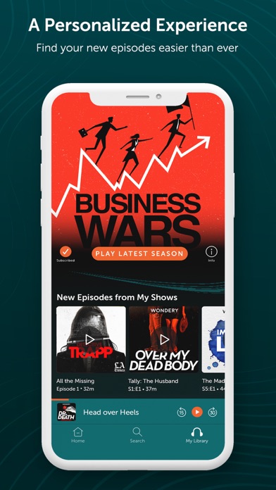 Wondery: Listen To Podcasts Screenshot