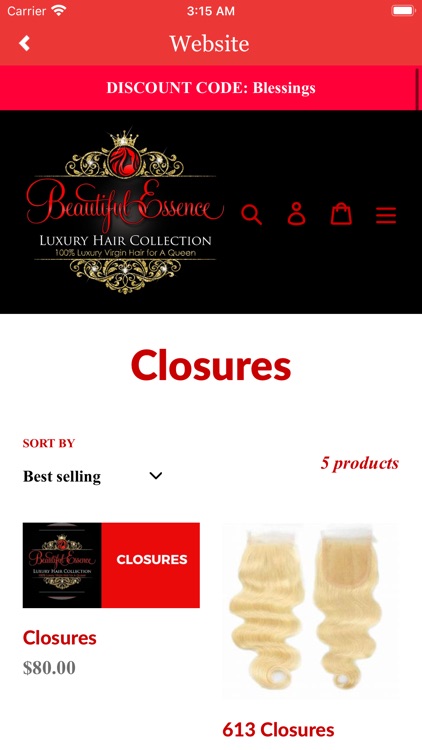 Beautiful Essence Luxury Hair screenshot-3