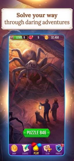 Harry Potter: Puzzles & Spells app screenshot