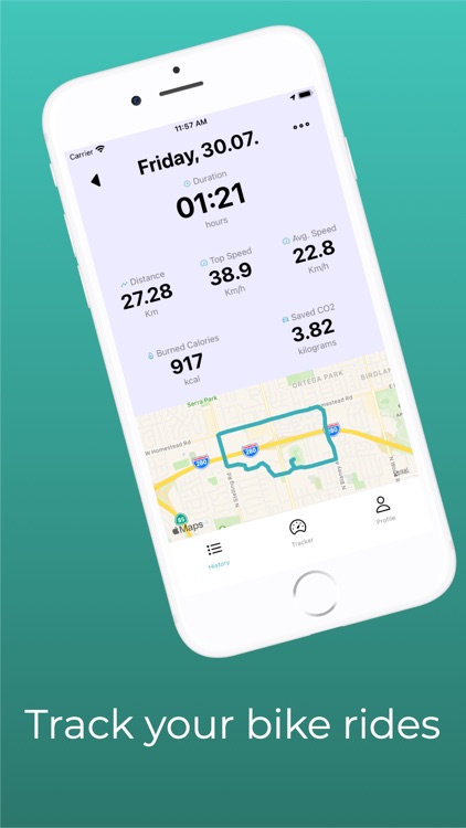 BikeM8 - Track your bike rides