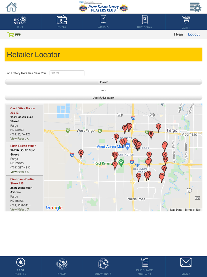 ND Lottery Players Club