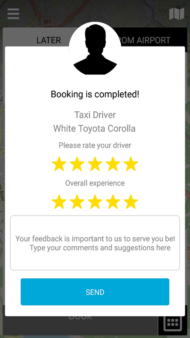ALA-LILA Taxi service screenshot 4