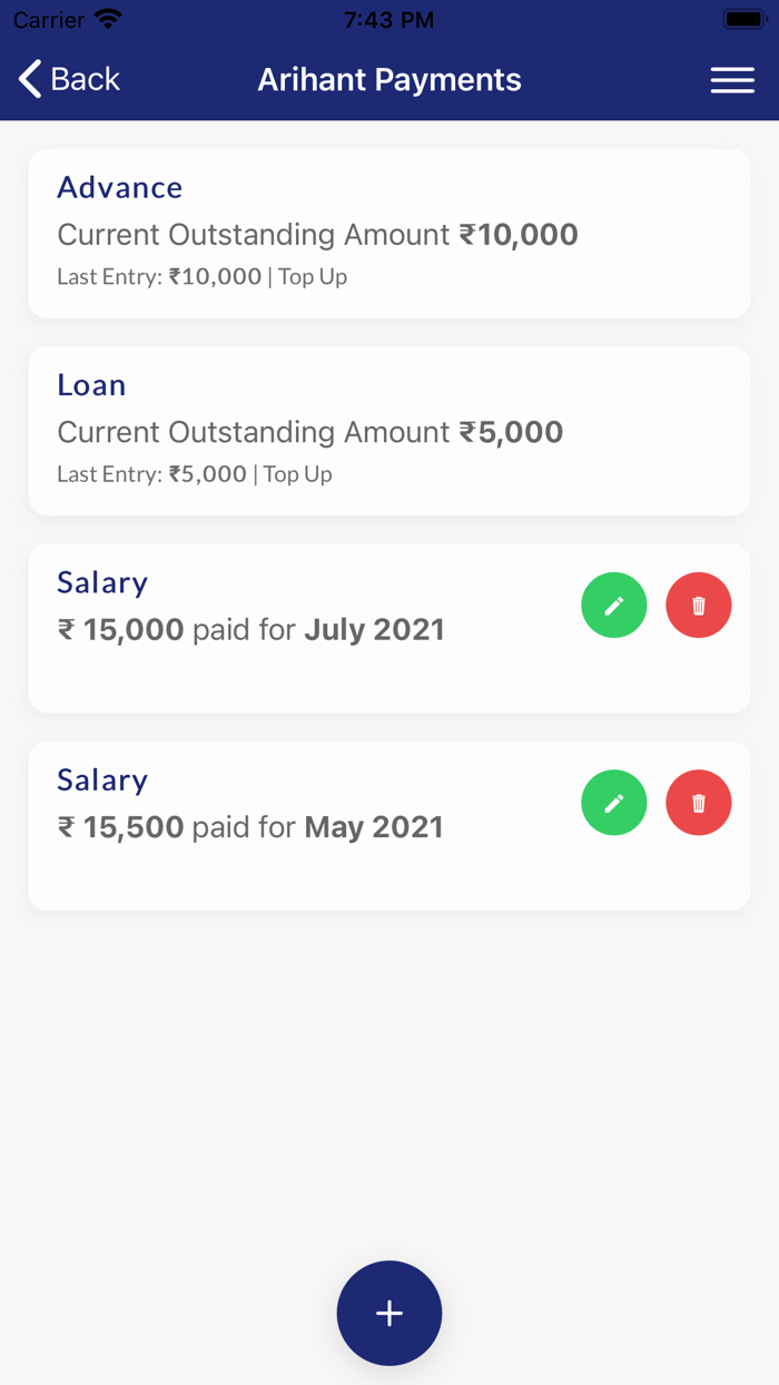 HomDom - Salary  Loan