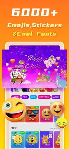 Captura 1 stickers & emoji: Sticker Lab iphone