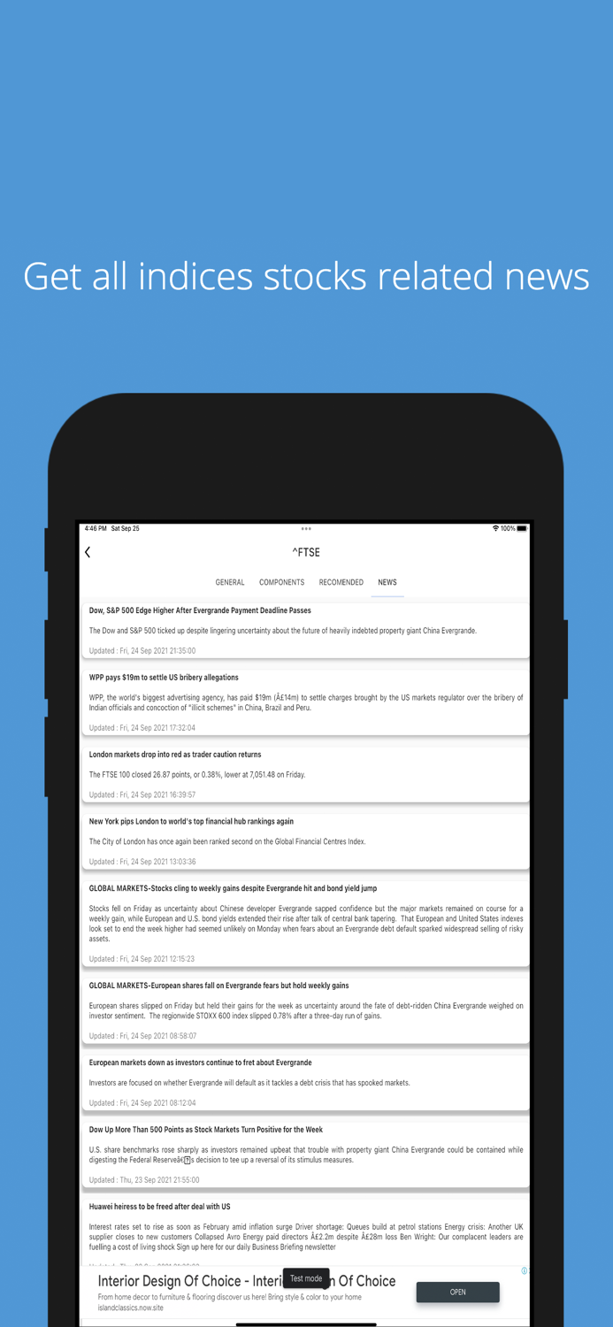 Singapore Stock Market Live