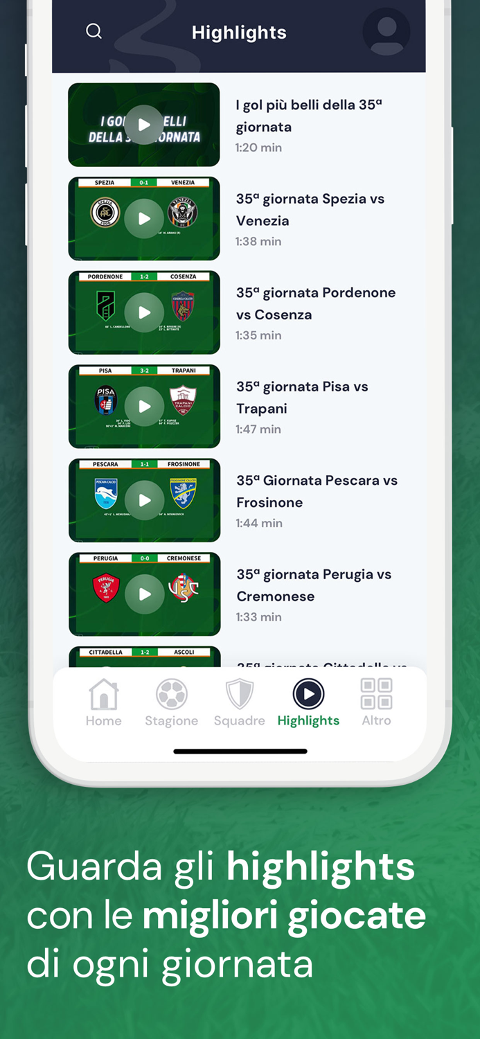 Lega B - App ufficiale
