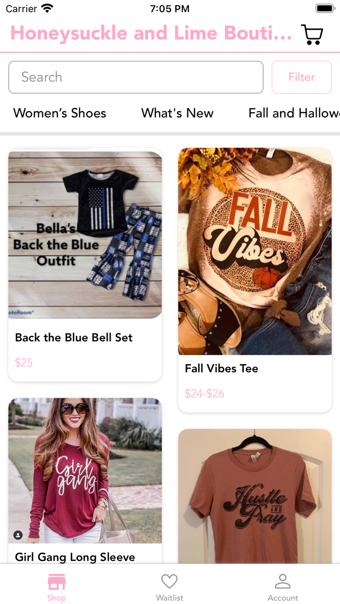 Honeysuckle and Lime Boutique