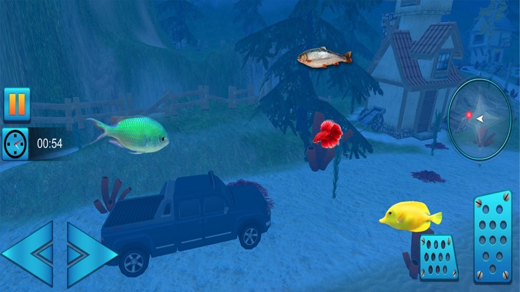 Underwater Jeep Driving Sim 3D screenshot-3