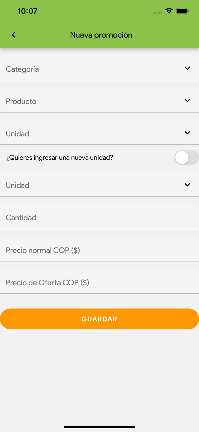 Agro para Proveedores