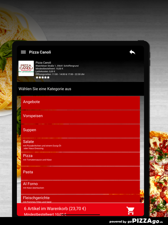 Pizza Canoli Schöffengrund screenshot 8
