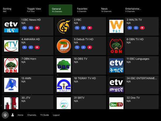 Screenshot #5 pour Ethiocast