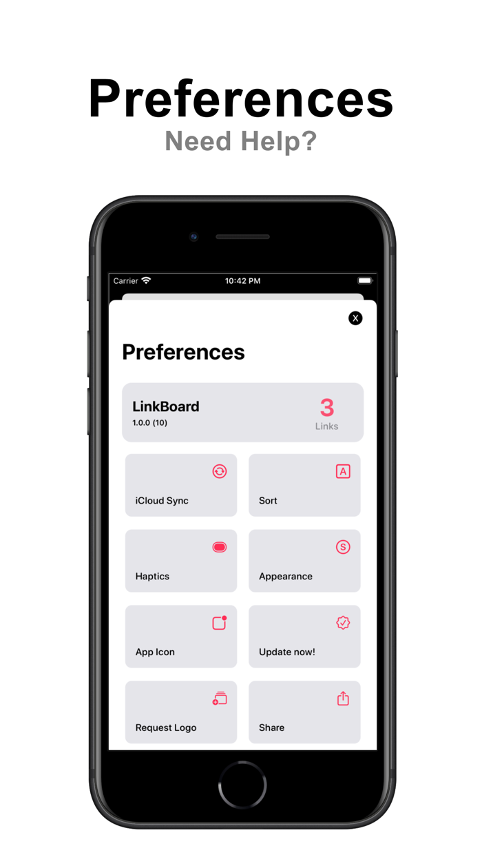 LinkBoard Link Organiser