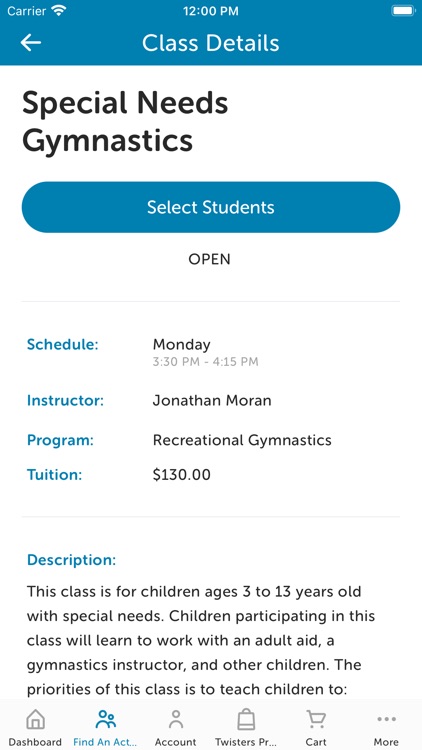 Twisters Gymnastics CA