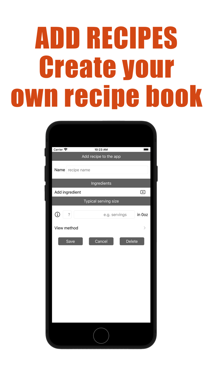 Saturated Fat Counter Tracker