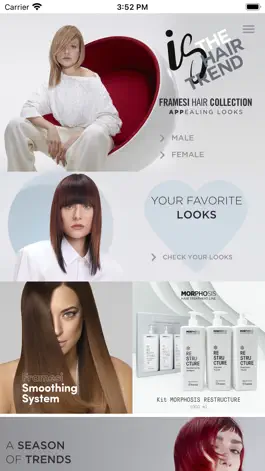 Game screenshot Framesi Hair Collection apk