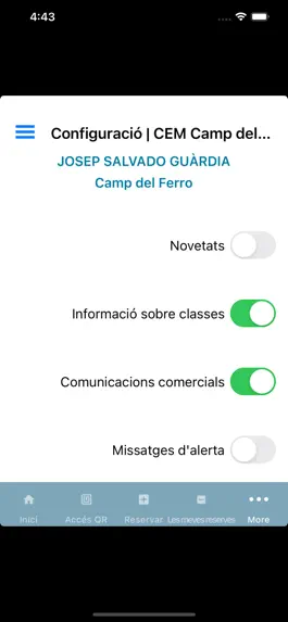 Game screenshot CEM Camp del Ferro hack