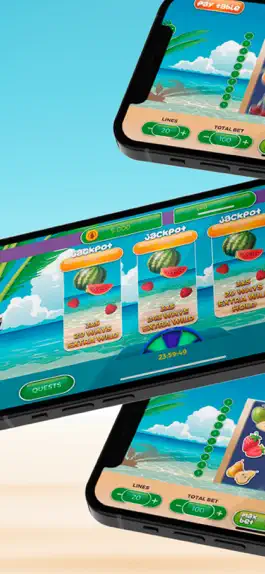 Game screenshot 100 Fruits Slots apk