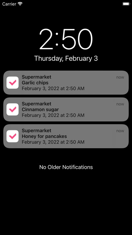 Shopping List Widget Reminders screenshot-2