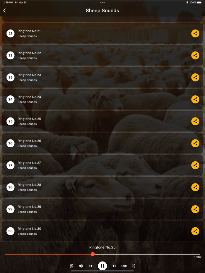 Sheep Sounds Ringtones