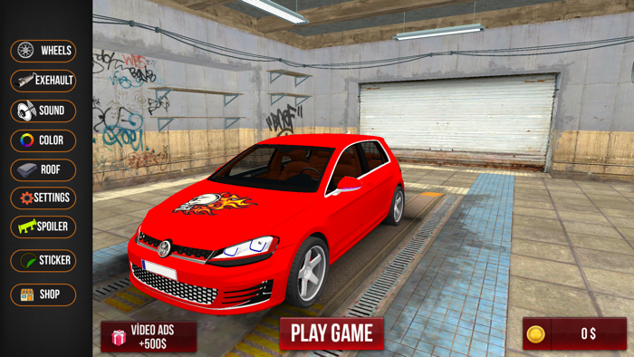 Golf Drift Simulator