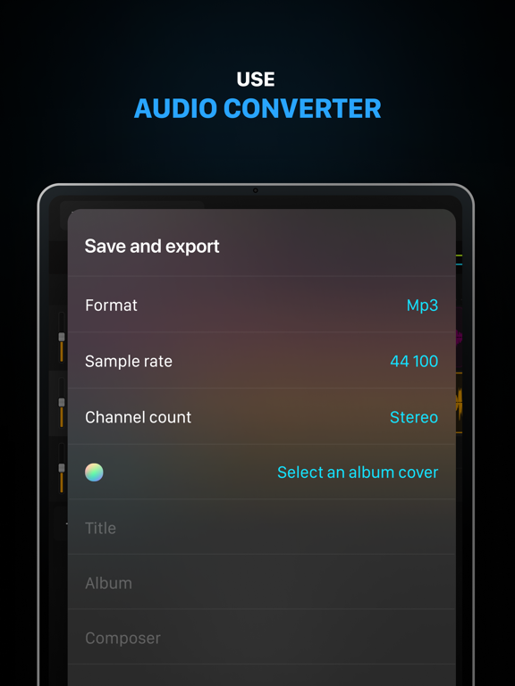Audio One: Music, Audio Editor screenshot 4