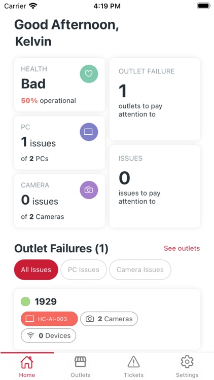 Hendricks Health Monitor