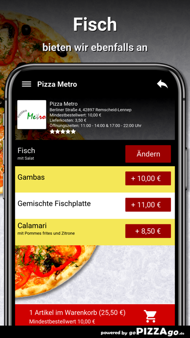 Pizza Metro Remscheid-Lennep screenshot 5