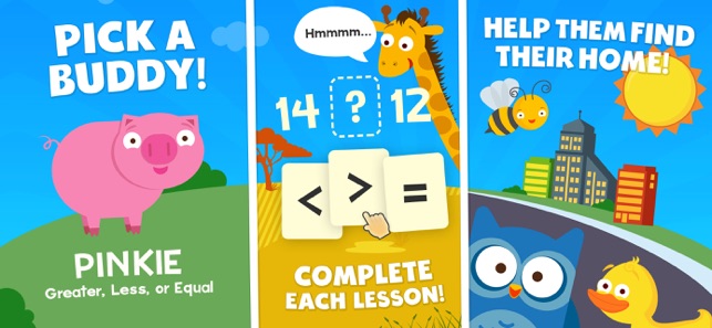 Animal Math Games Kids Math