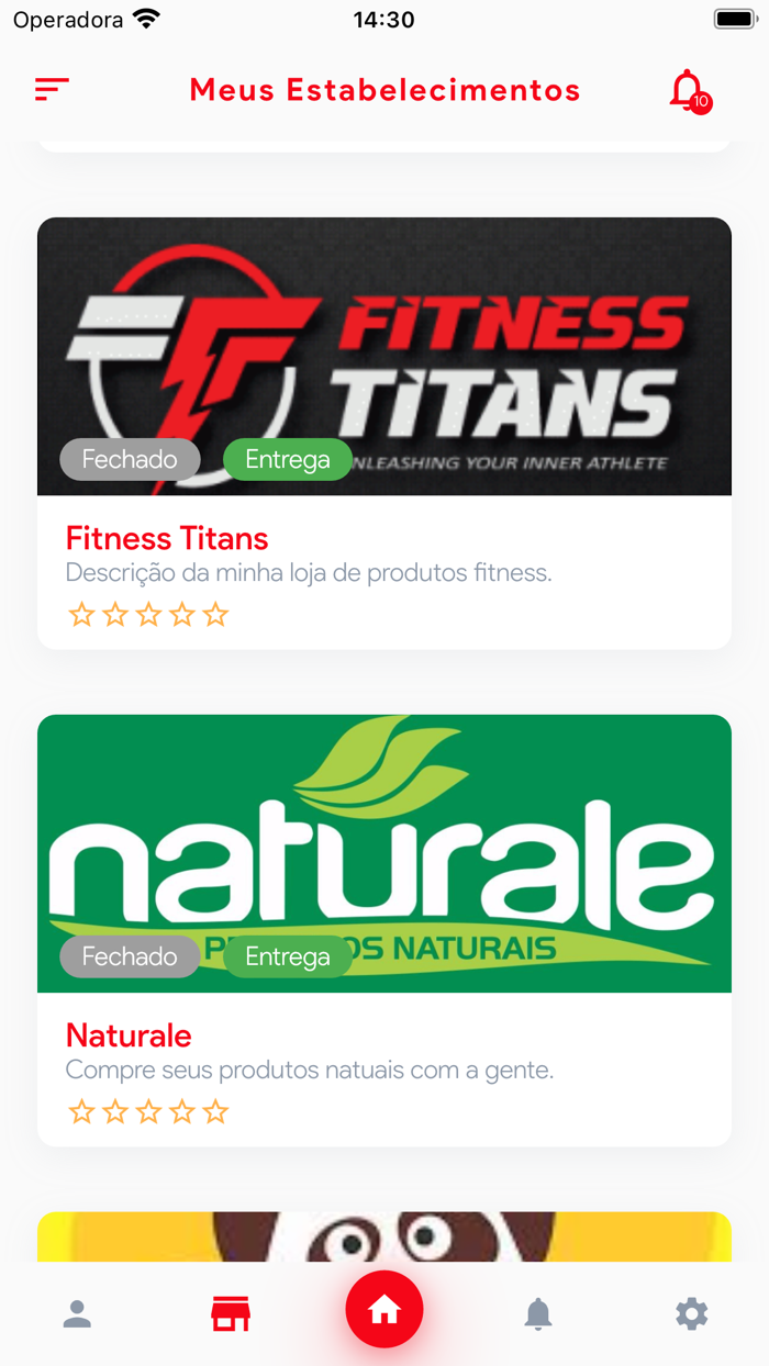 Bigú Delivery Lojista