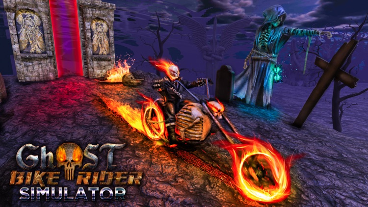 Ghost Bike Rider Simulator screenshot-4