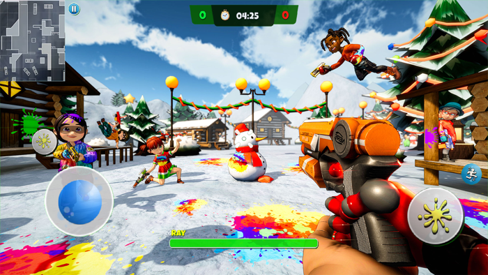 Paintball Bubble Shooter Games