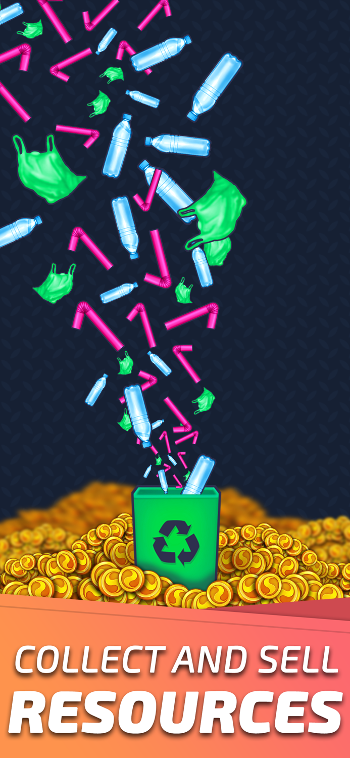 Idle Ocean Cleaner Simulator