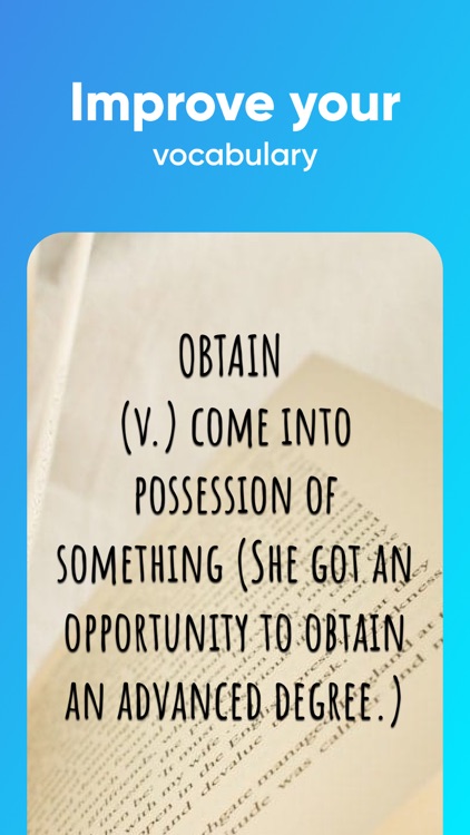 Voci: Learn new Words screenshot-3