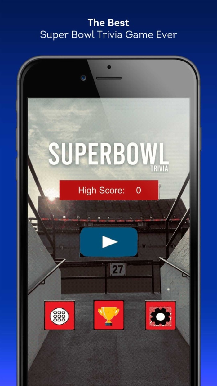Super Bowl Trivia Game