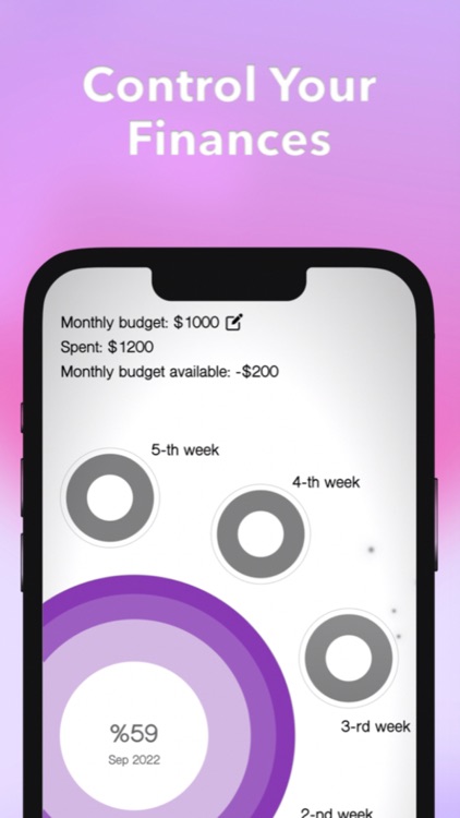 Budget, goal & expense tracker screenshot-3
