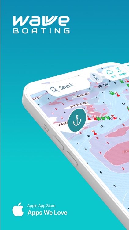 Wavve Boating-Easy Marine GPS screenshot-0