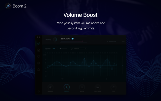 ‎Boom2:Volume Boost & Equalizer Screenshot