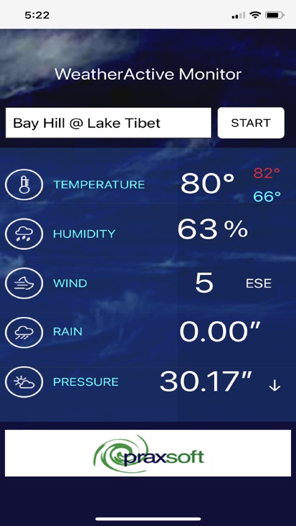 WeatherActive Monitor