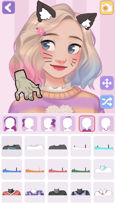 Vlinder Avatar Maker: emoji screenshot 2