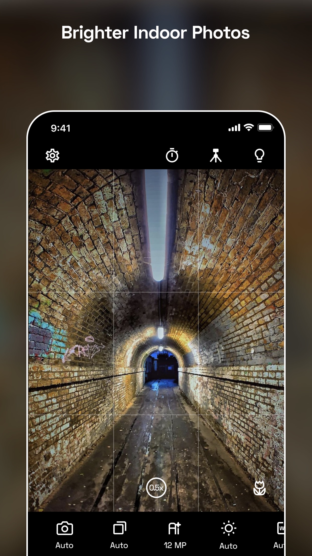 Screenshot do app NeuralCam: Night Mode & ProCam