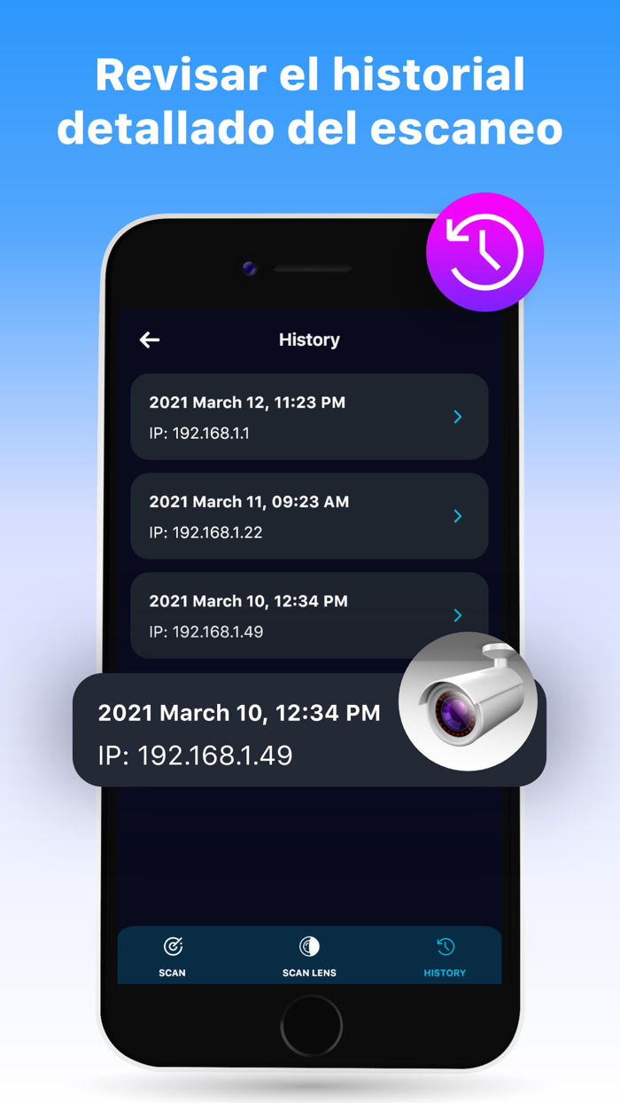 Buscador de Cámara Oculta