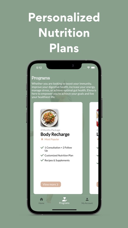 Elena Nutritionist screenshot-3