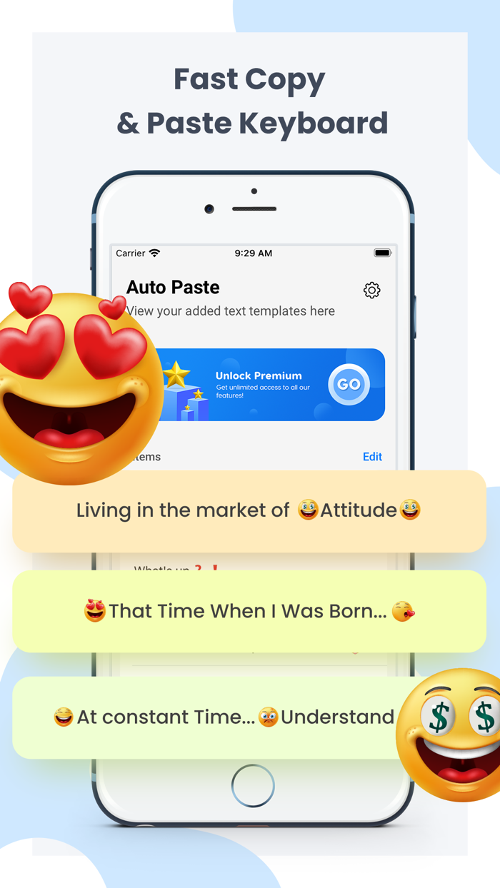 Auto Paste - Keyboard