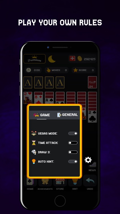 Classic Solitaire - Dark Mode screenshot-3