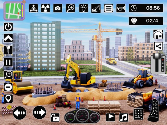 Excavator Construction Game screenshot 10
