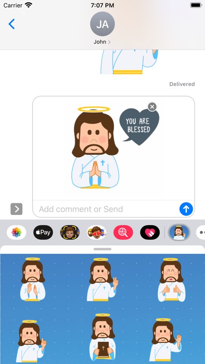 Jesus Stickers Animated screenshot-5