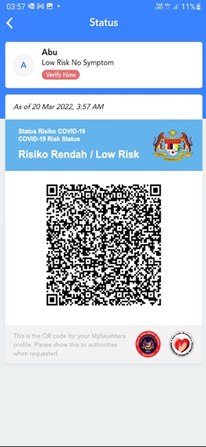 Cara update positif covid di mysejahtera