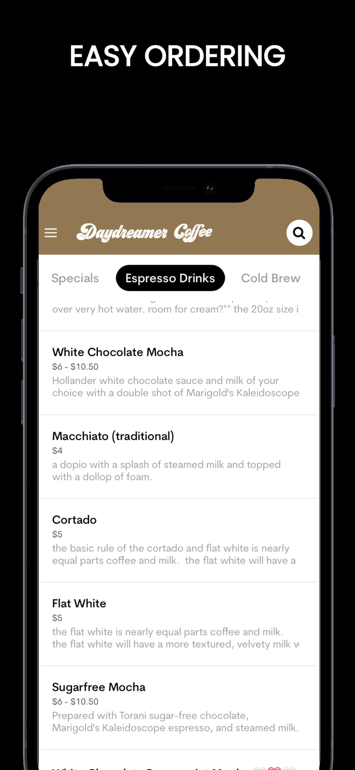 Daydreamer Coffee Online