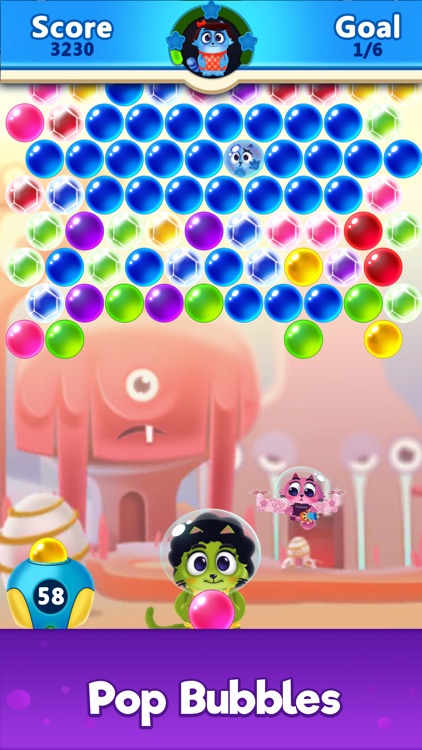 Space Cats Pop: Bubble Shooter